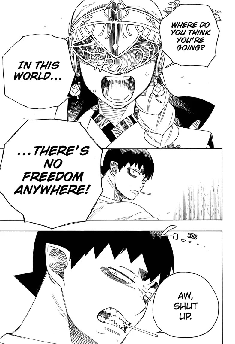 Ao no Exorcist Chapter 156 page 17 - Chapter 156