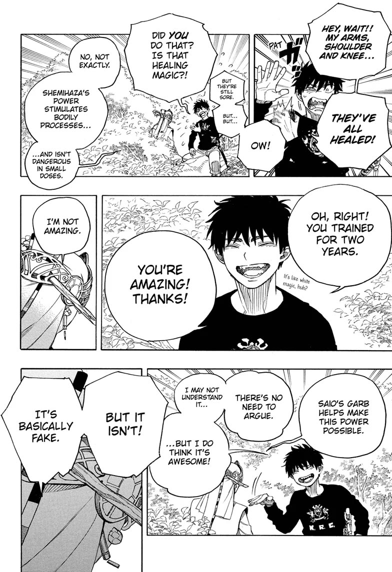 Ao no Exorcist Chapter 157 page 22 - Chapter 157
