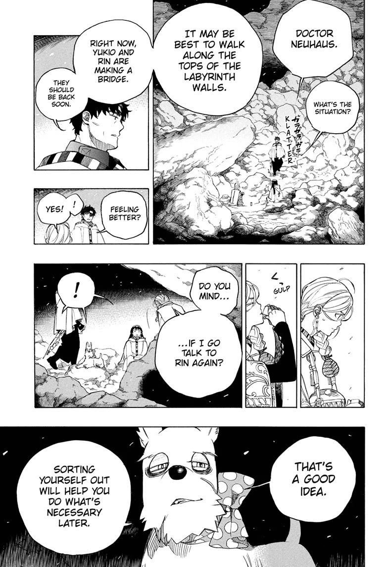Ao no Exorcist Chapter 158 page 11 - Chapter 158