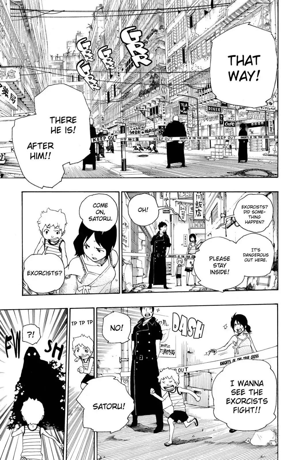Ao no Exorcist Chapter 16 page 11 - Chapter 16: When It All Began