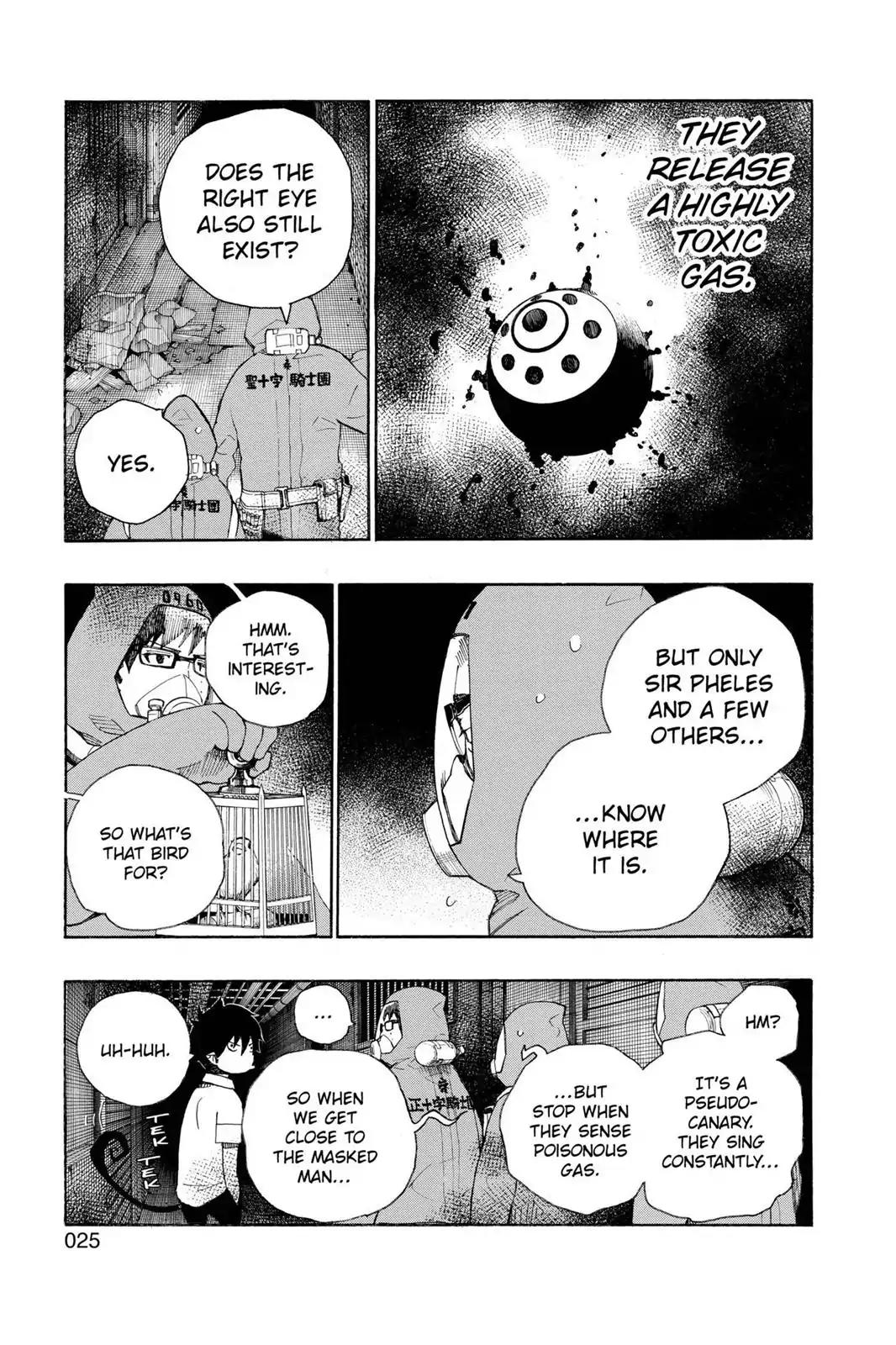 Ao no Exorcist Chapter 16 page 25 - Chapter 16: When It All Began