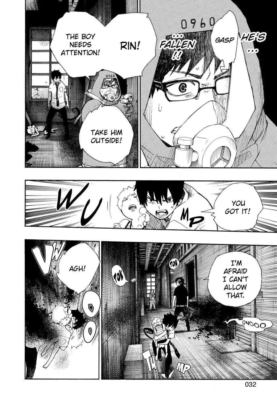 Ao no Exorcist Chapter 16 page 32 - Chapter 16: When It All Began