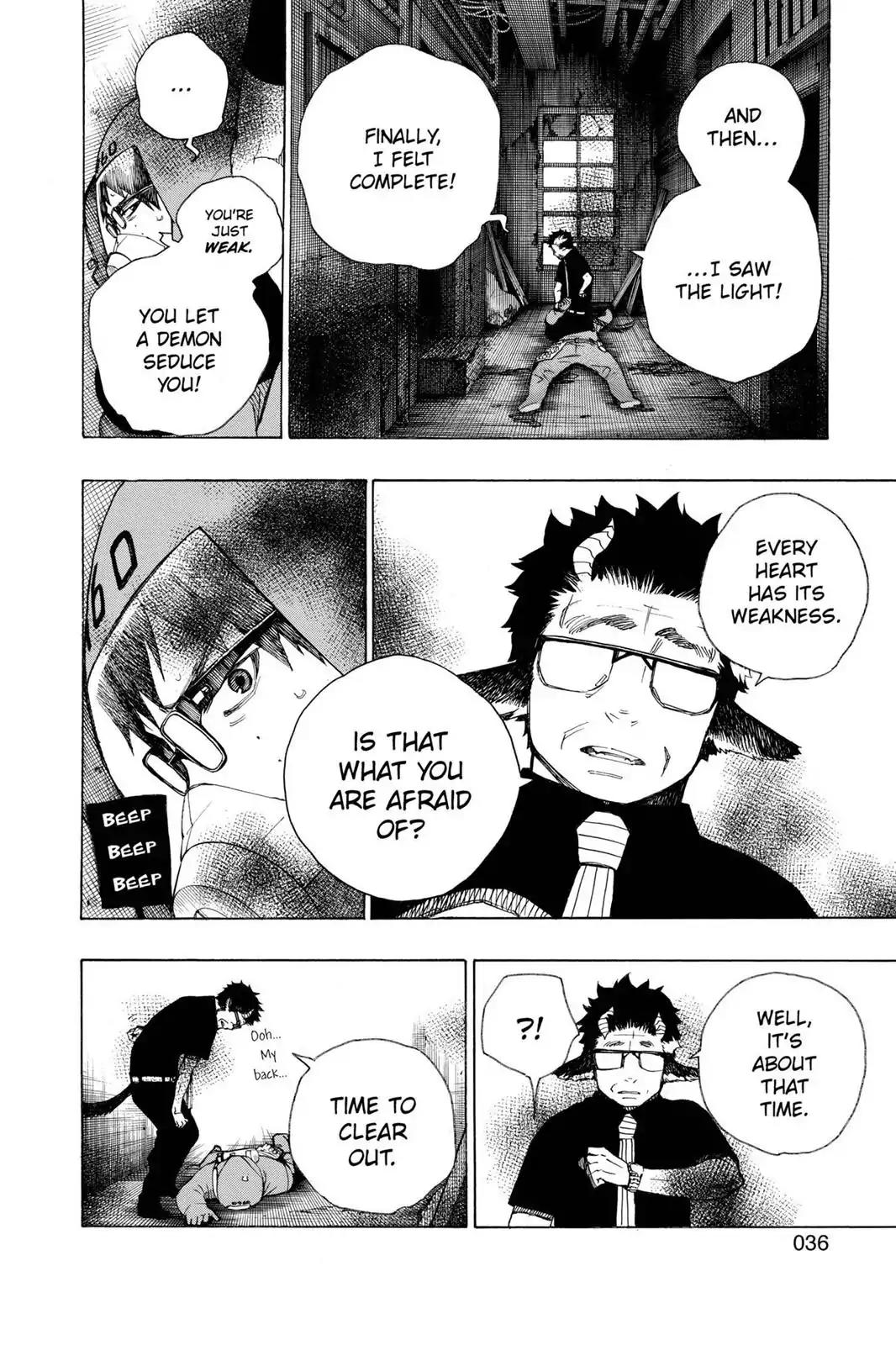 Ao no Exorcist Chapter 16 page 36 - Chapter 16: When It All Began