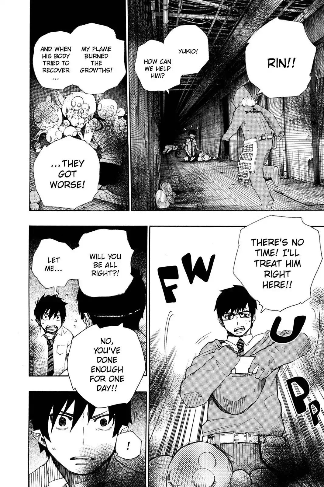 Ao no Exorcist Chapter 16 page 38 - Chapter 16: When It All Began