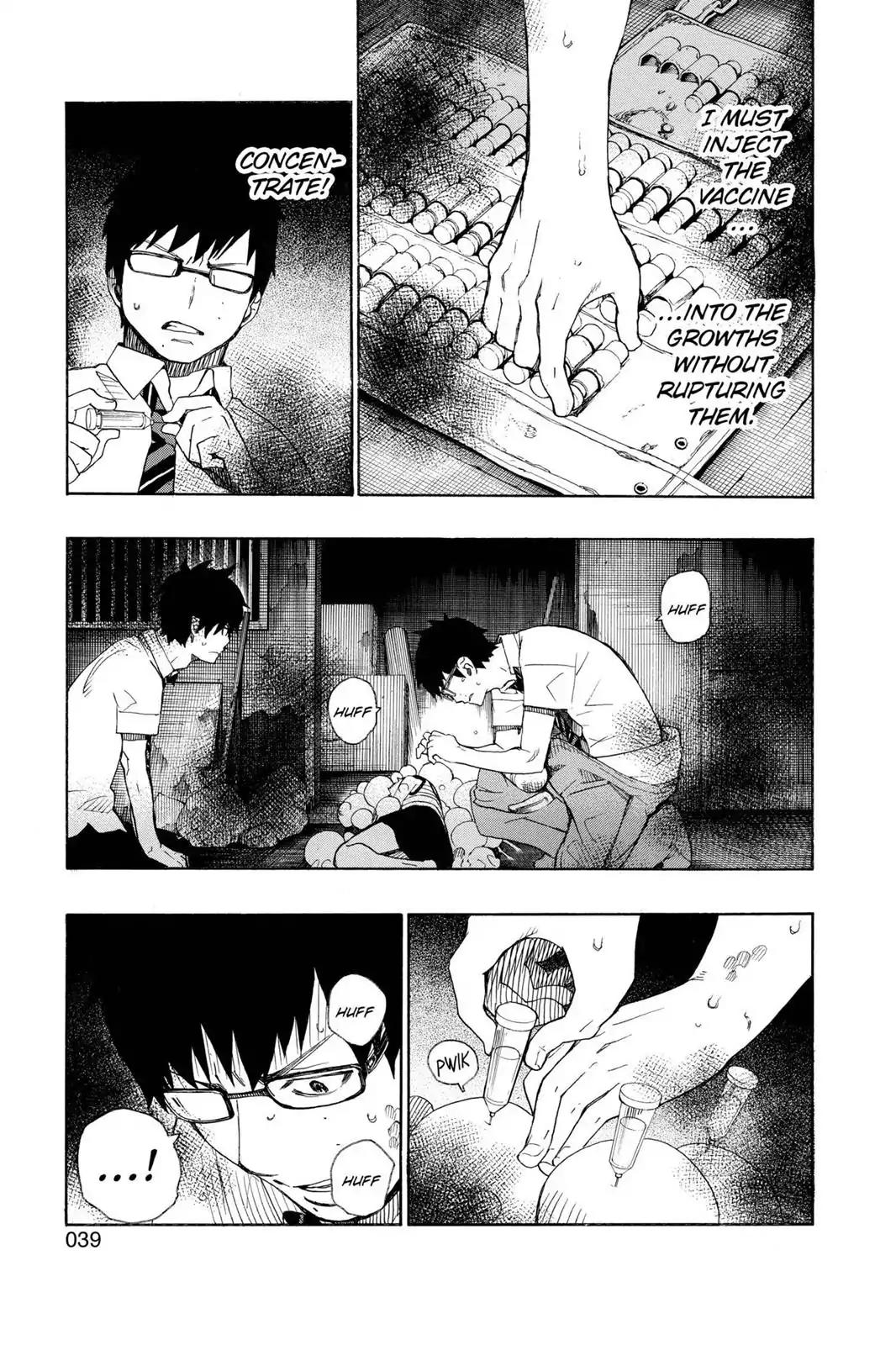 Ao no Exorcist Chapter 16 page 39 - Chapter 16: When It All Began