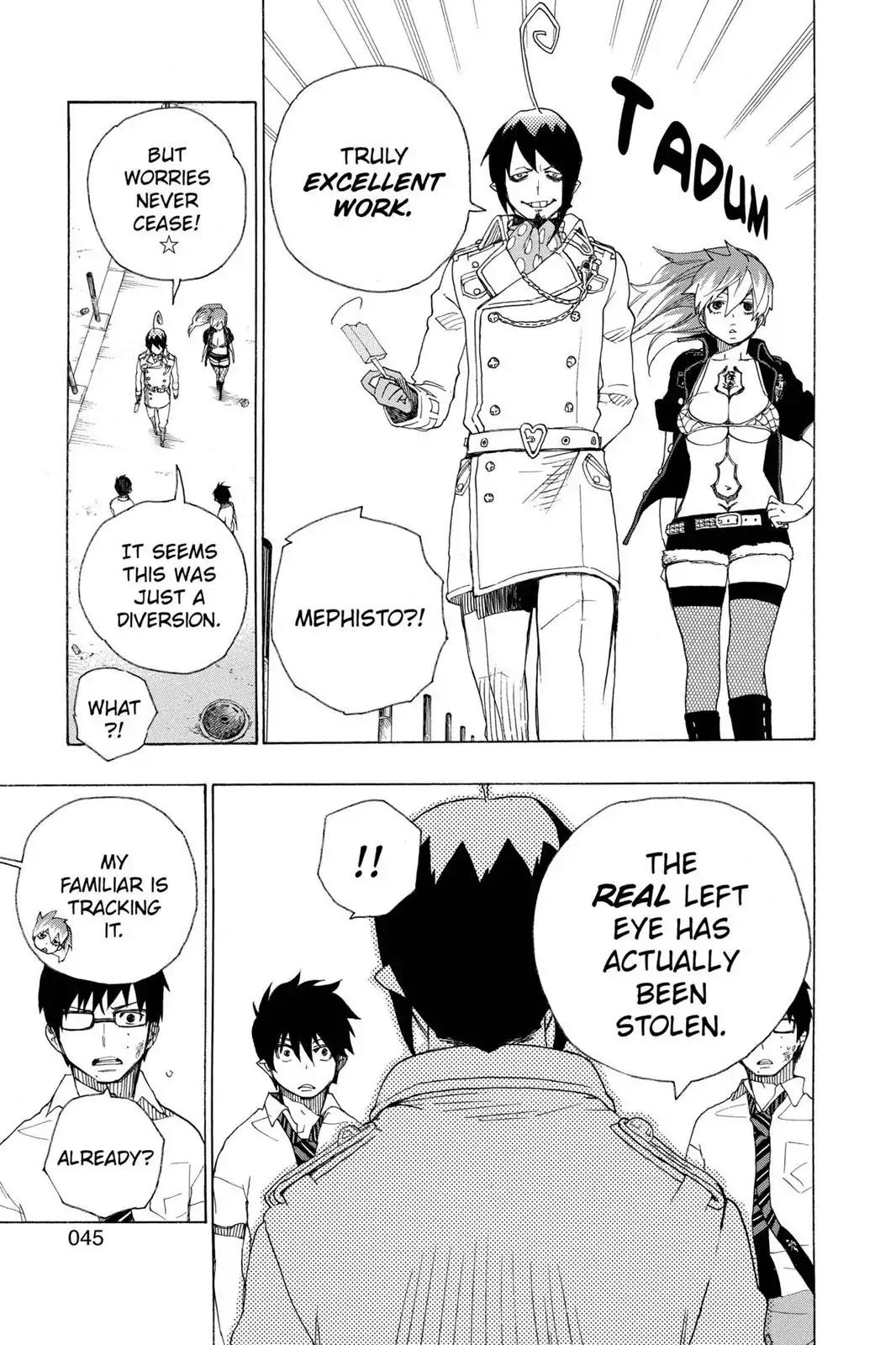 Ao no Exorcist Chapter 16 page 45 - Chapter 16: When It All Began