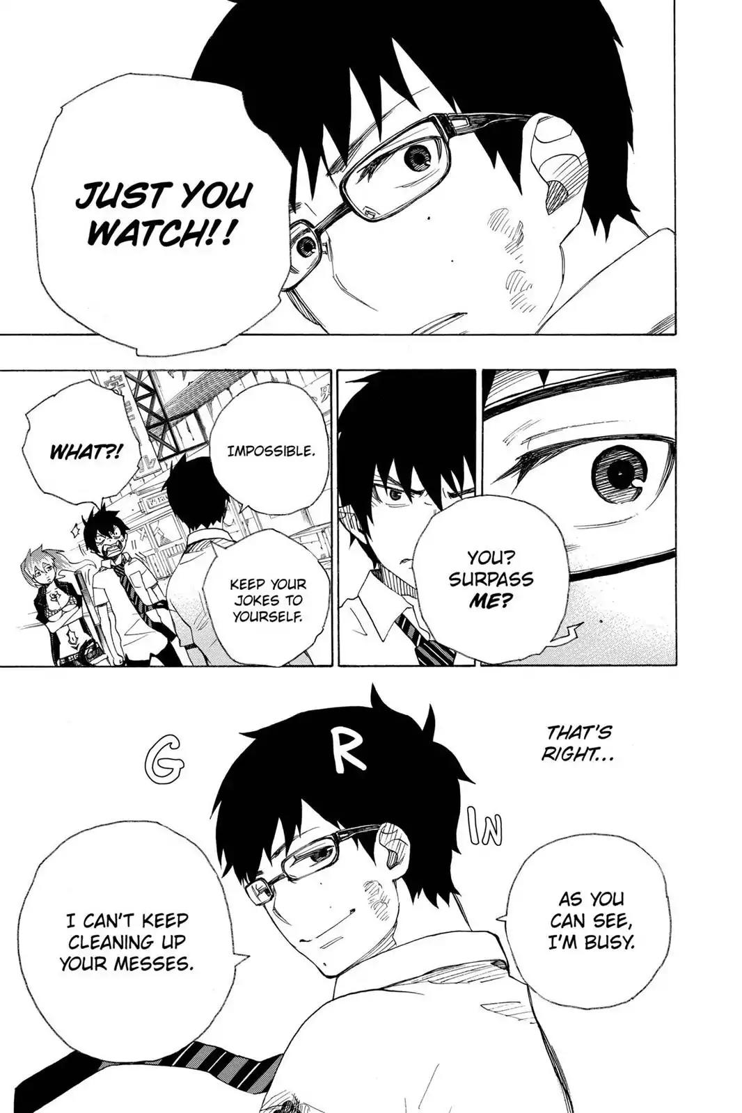 Ao no Exorcist Chapter 16 page 49 - Chapter 16: When It All Began