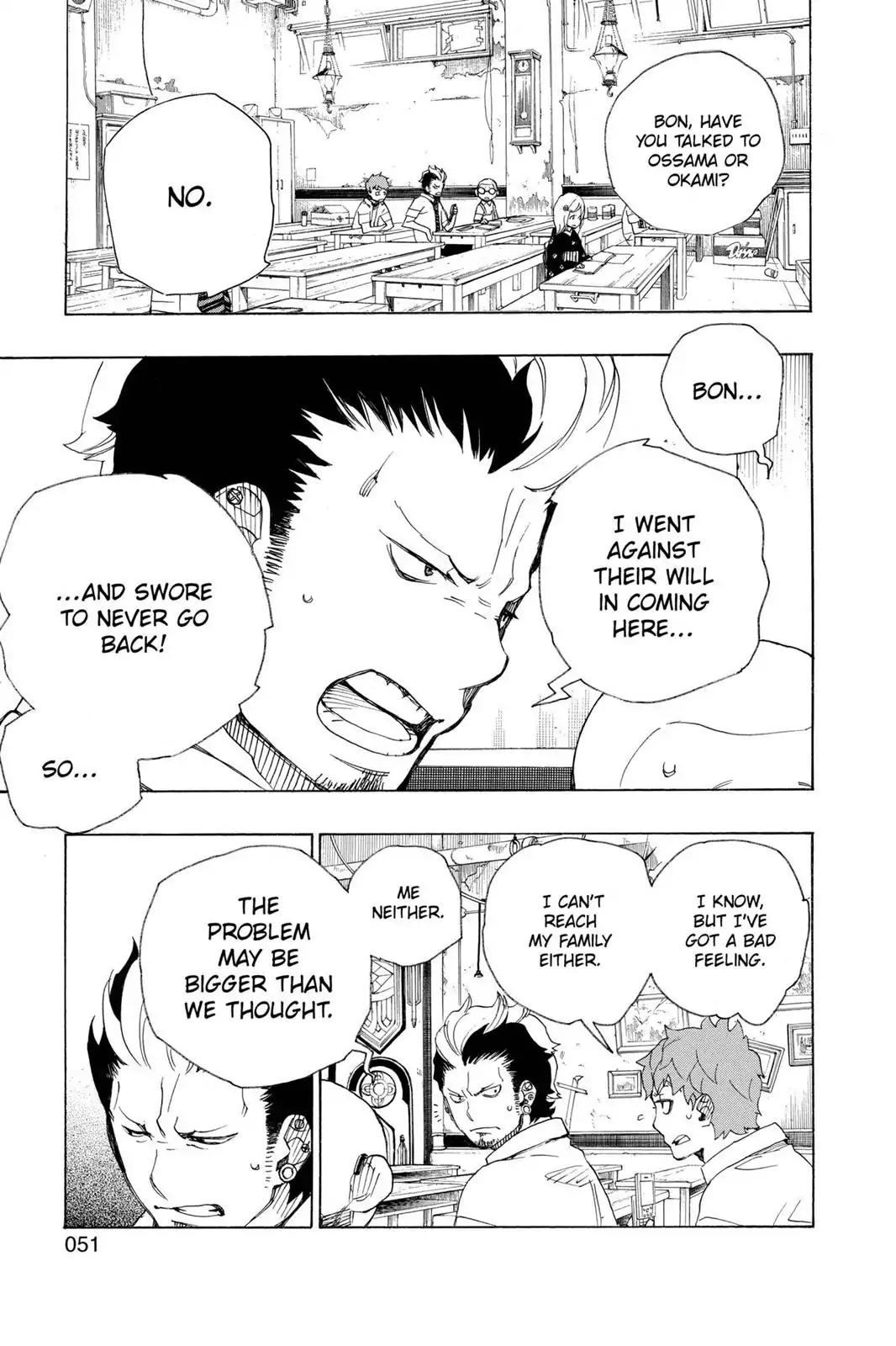 Ao no Exorcist Chapter 16 page 51 - Chapter 16: When It All Began