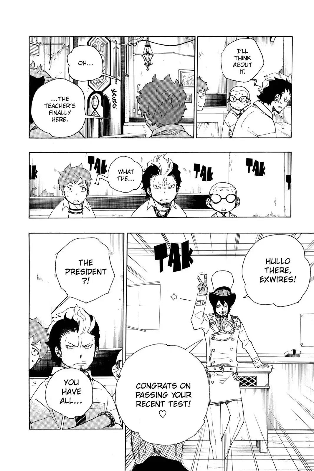 Ao no Exorcist Chapter 16 page 52 - Chapter 16: When It All Began