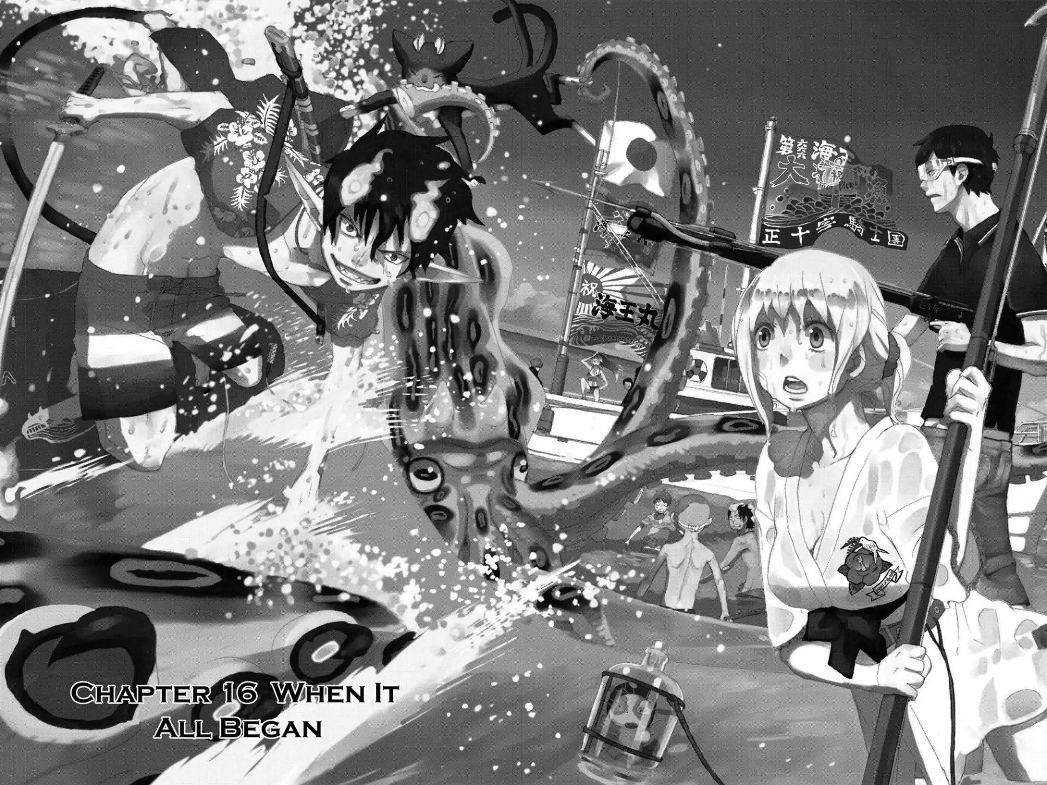 Ao no Exorcist Chapter 16 page 9 - Chapter 16: When It All Began