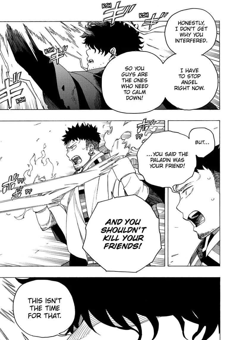 Ao no Exorcist Chapter 160 page 11 - Chapter 160