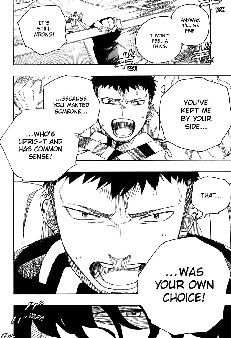 Ao no Exorcist Chapter 160 page 12 - Chapter 160
