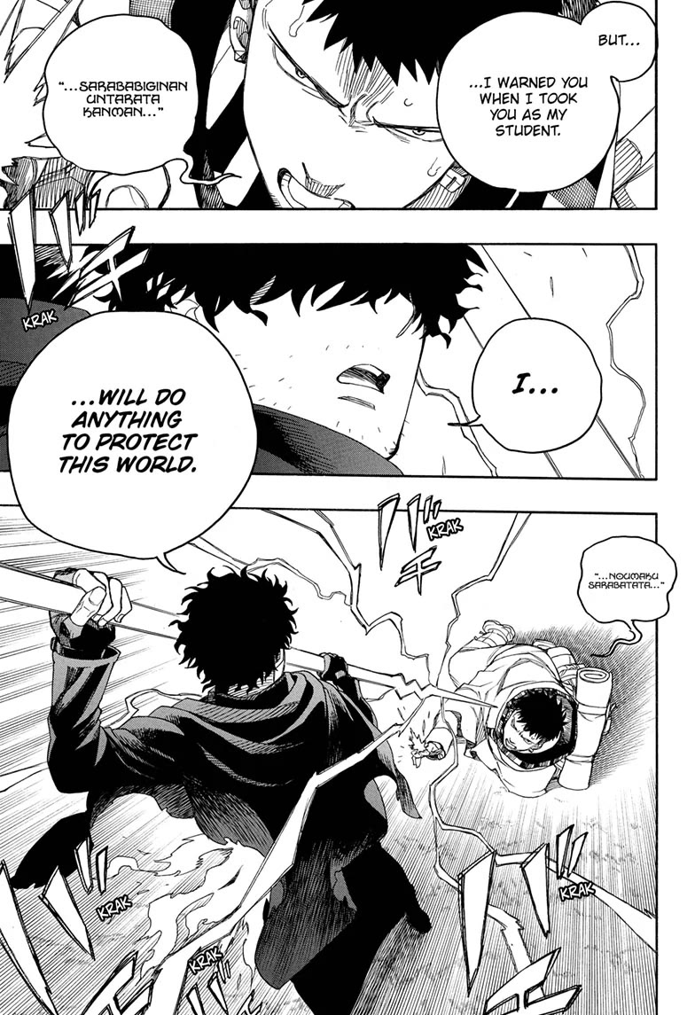 Ao no Exorcist Chapter 160 page 3 - Chapter 160