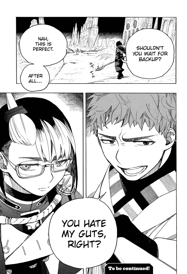 Ao no Exorcist Chapter 160 page 35 - Chapter 160