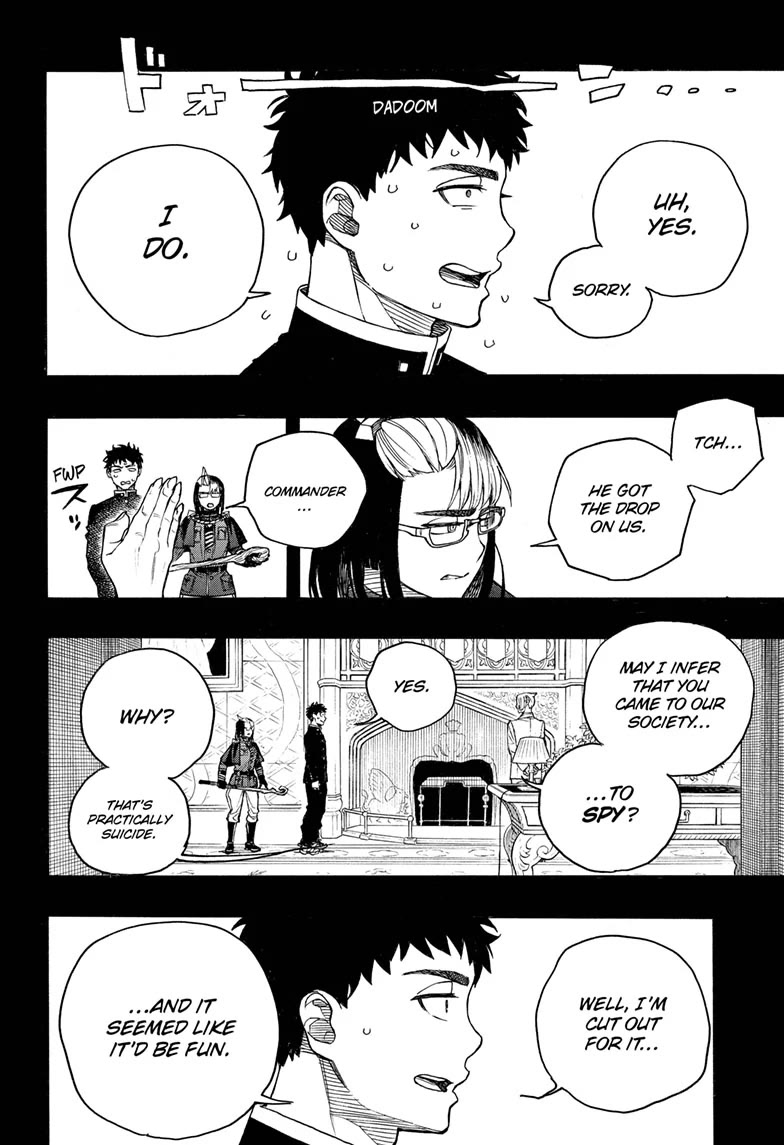 Ao no Exorcist Chapter 161 page 12 - Chapter 161
