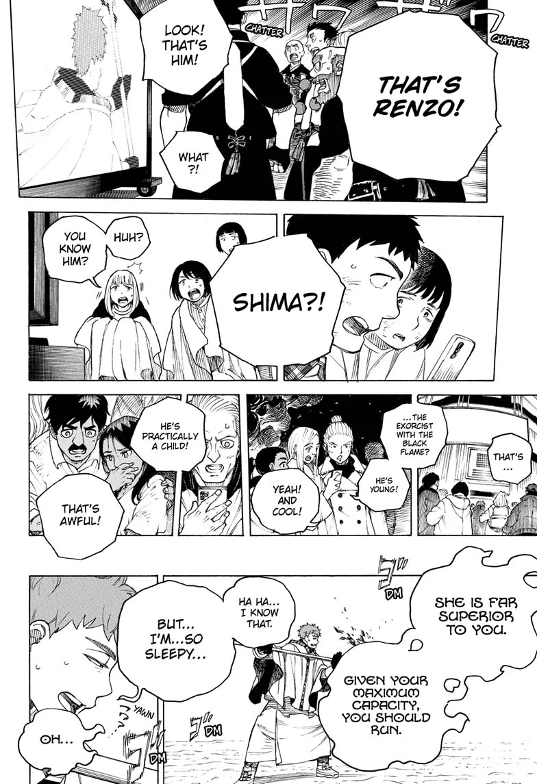 Ao no Exorcist Chapter 161 page 22 - Chapter 161
