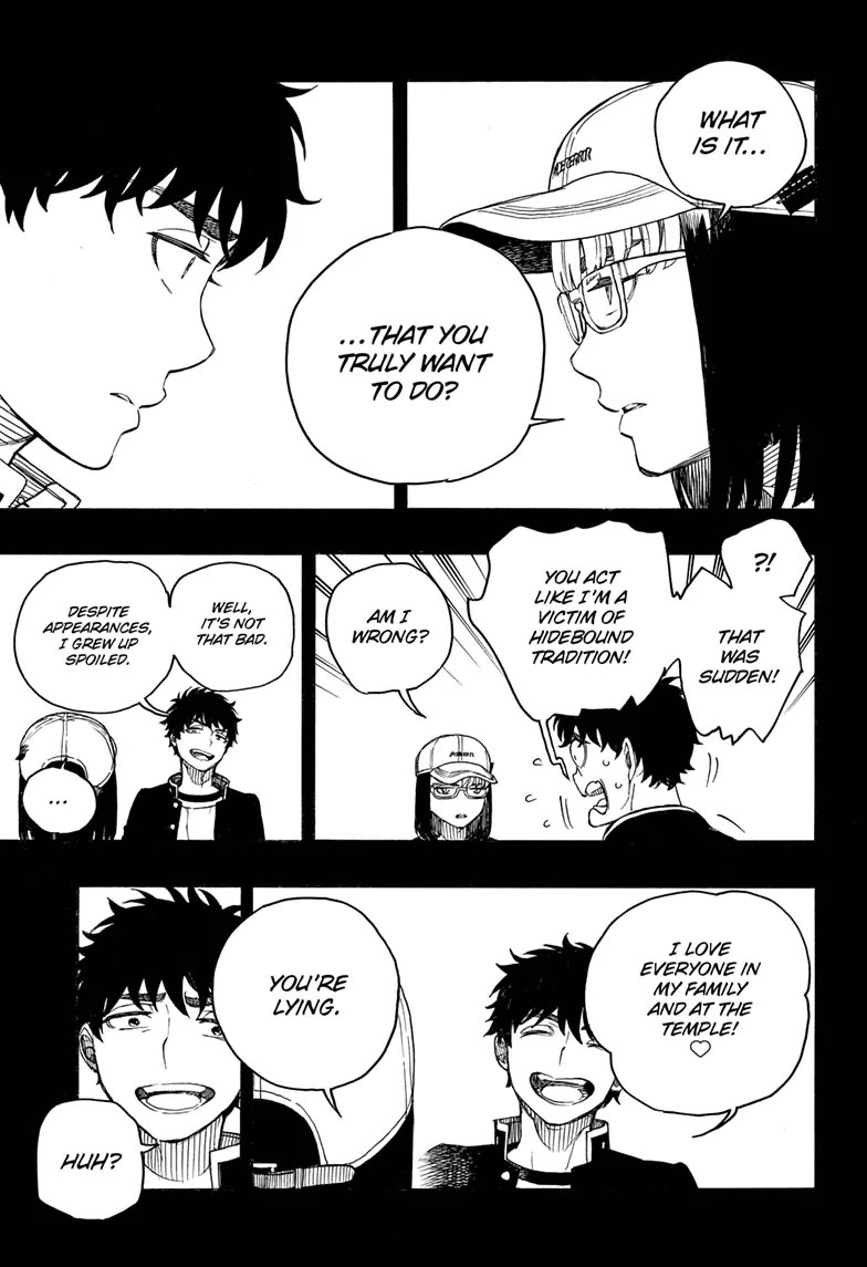 Ao no Exorcist Chapter 161 page 3 - Chapter 161