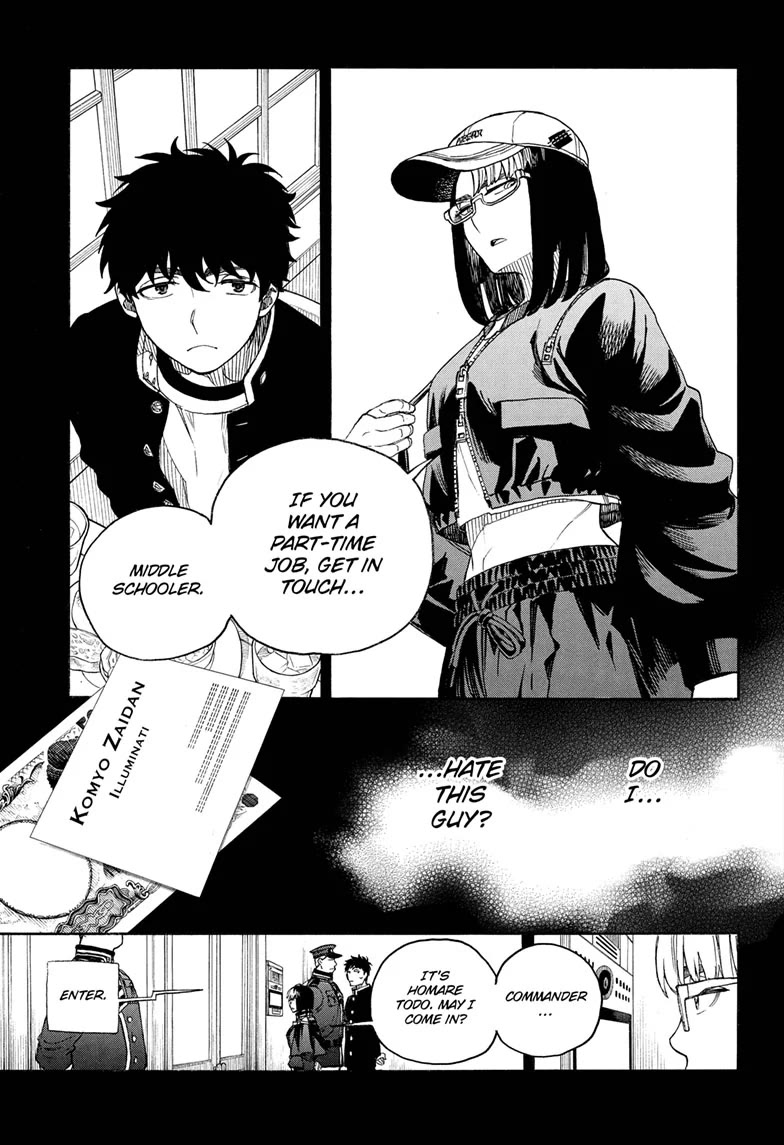 Ao no Exorcist Chapter 161 page 7 - Chapter 161