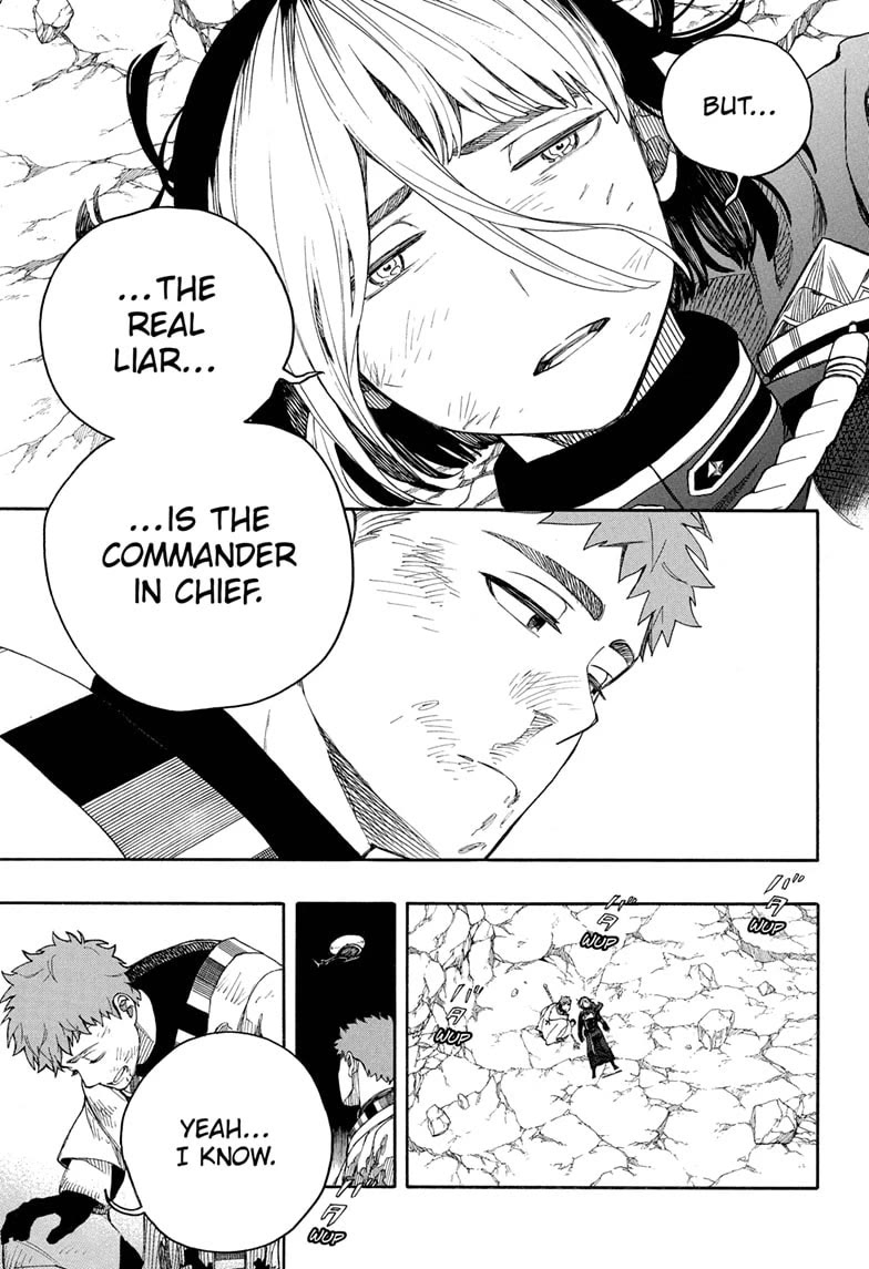 Ao no Exorcist Chapter 163 page 17 - Chapter 163: Of One Cloth—To the Heart's Content