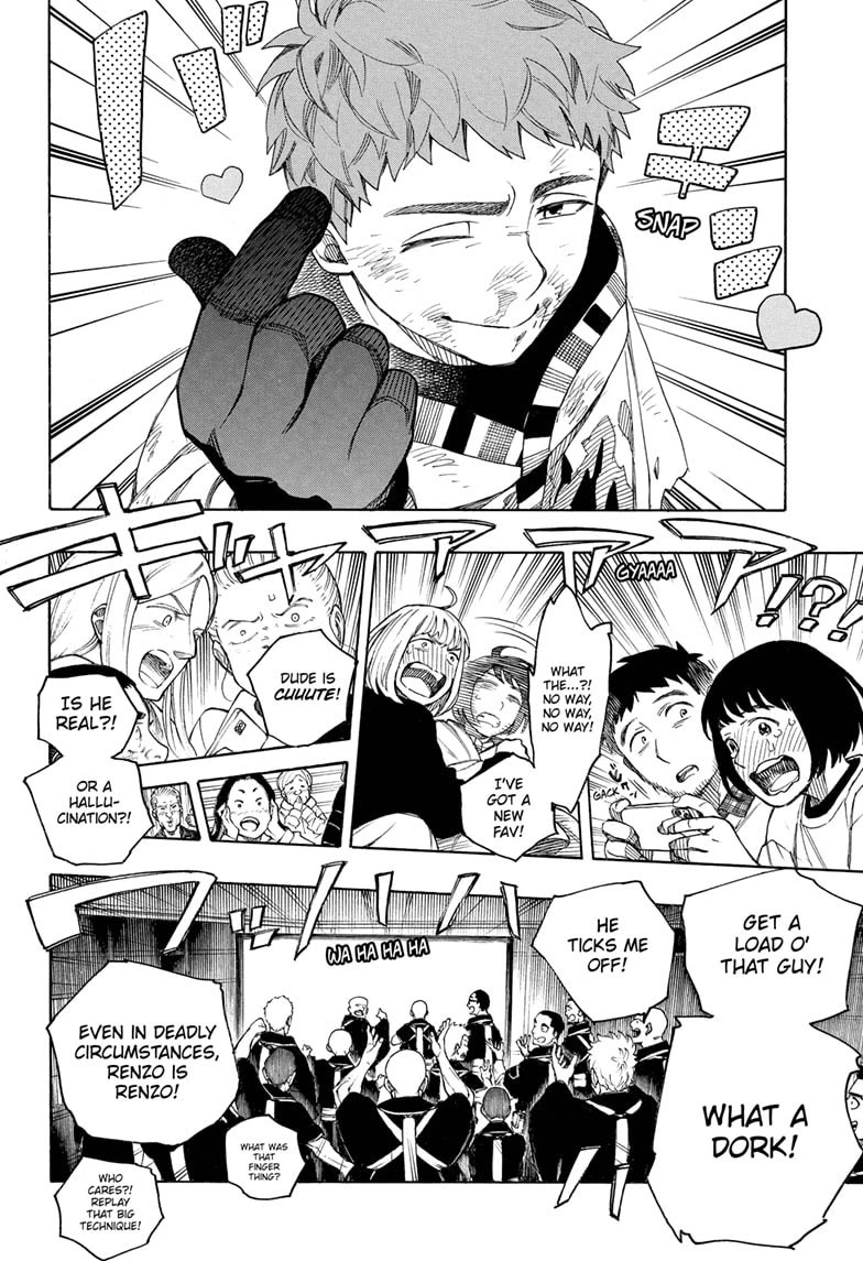 Ao no Exorcist Chapter 163 page 20 - Chapter 163: Of One Cloth—To the Heart's Content