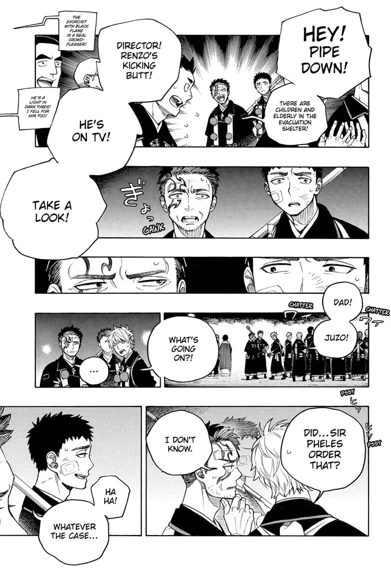 Ao no Exorcist Chapter 163 page 21 - Chapter 163: Of One Cloth—To the Heart's Content