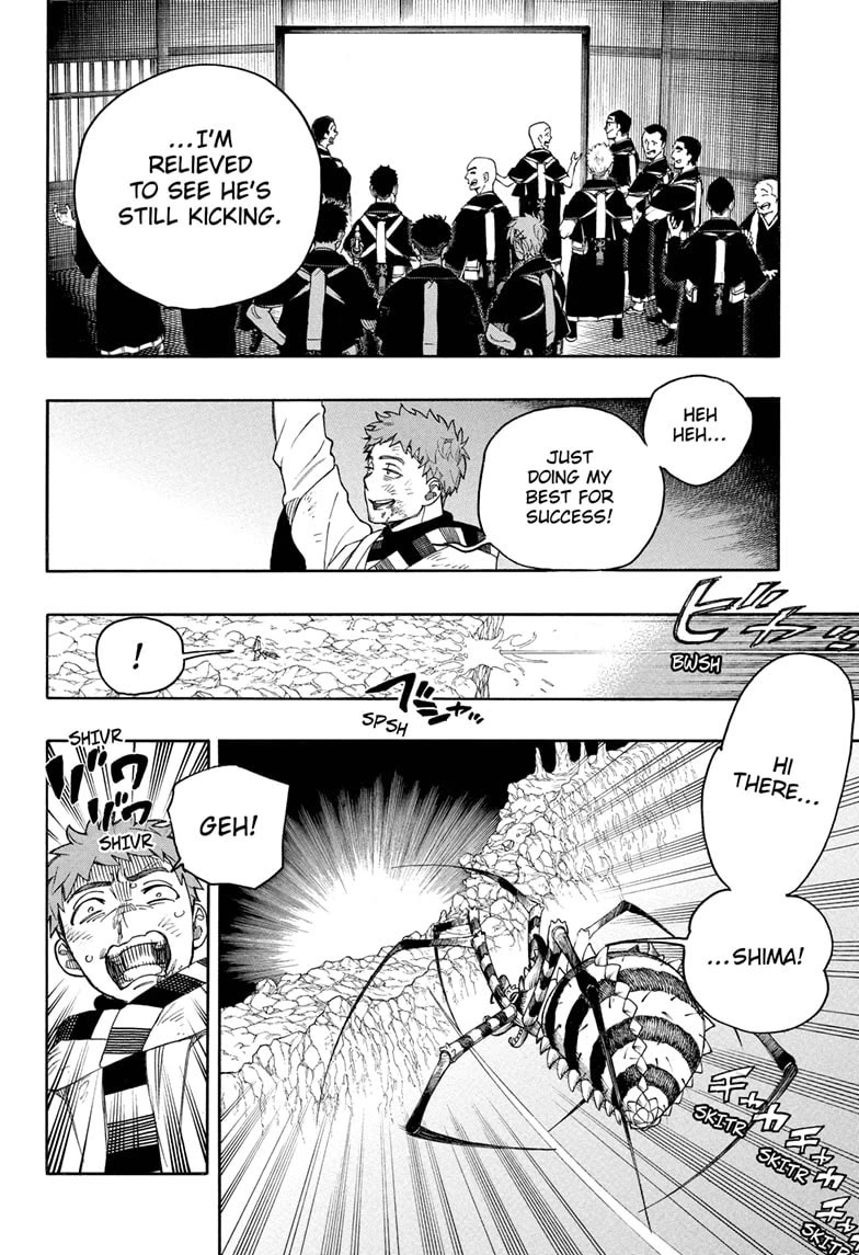 Ao no Exorcist Chapter 163 page 22 - Chapter 163: Of One Cloth—To the Heart's Content
