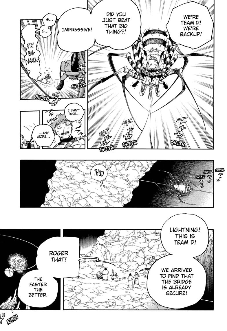 Ao no Exorcist Chapter 163 page 23 - Chapter 163: Of One Cloth—To the Heart's Content