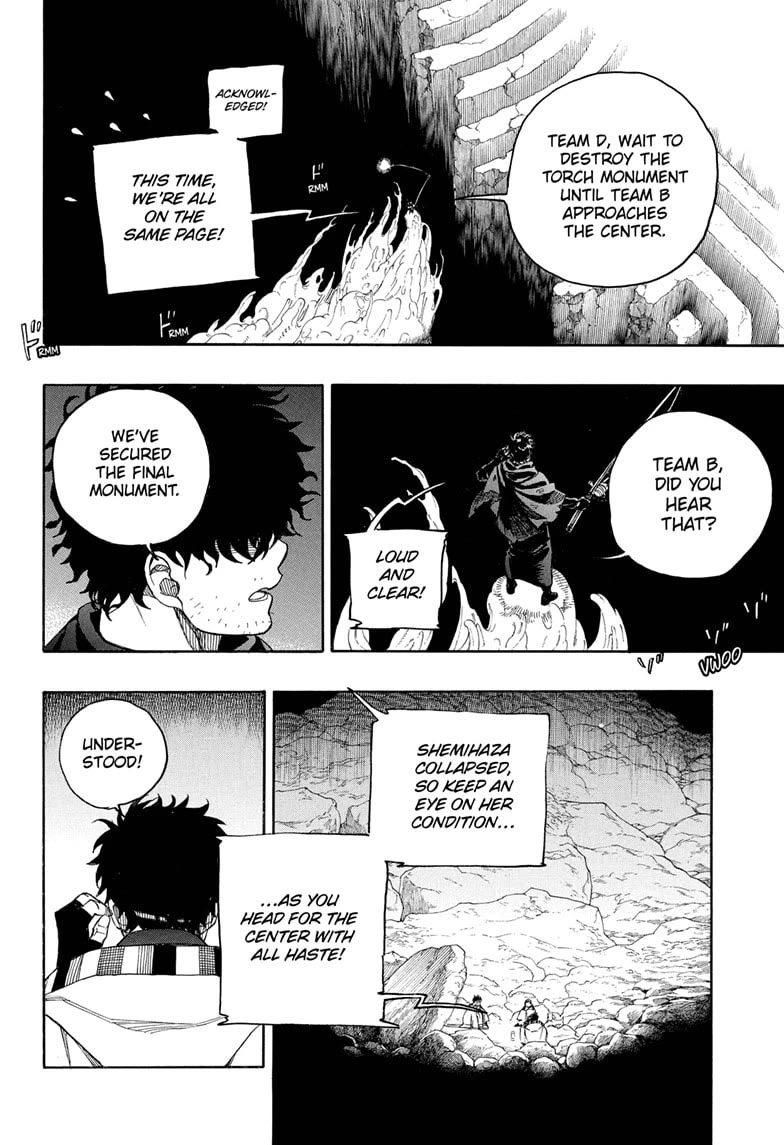 Ao no Exorcist Chapter 163 page 24 - Chapter 163: Of One Cloth—To the Heart's Content