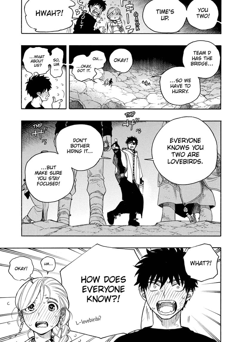 Ao no Exorcist Chapter 163 page 27 - Chapter 163: Of One Cloth—To the Heart's Content
