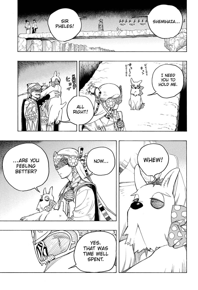 Ao no Exorcist Chapter 163 page 31 - Chapter 163: Of One Cloth—To the Heart's Content