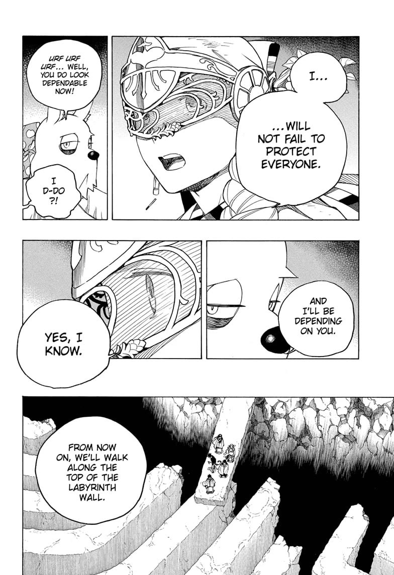 Ao no Exorcist Chapter 163 page 32 - Chapter 163: Of One Cloth—To the Heart's Content
