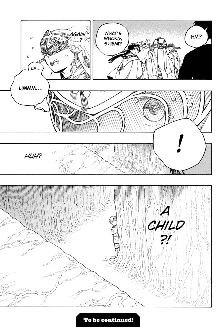 Ao no Exorcist Chapter 163 page 35 - Chapter 163: Of One Cloth—To the Heart's Content