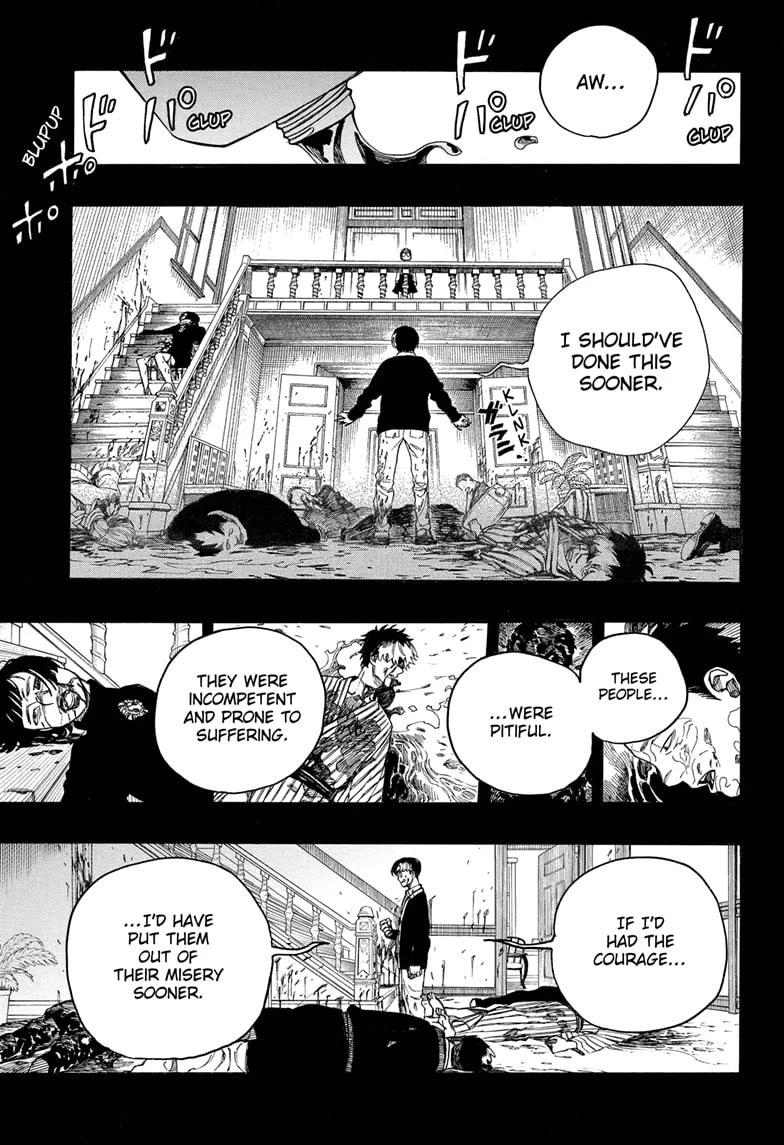Ao no Exorcist Chapter 163 page 5 - Chapter 163: Of One Cloth—To the Heart's Content