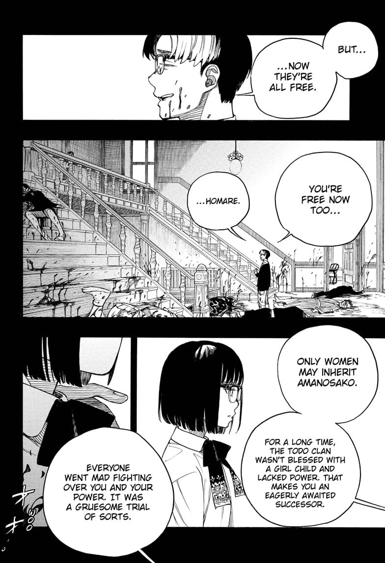 Ao no Exorcist Chapter 163 page 6 - Chapter 163: Of One Cloth—To the Heart's Content