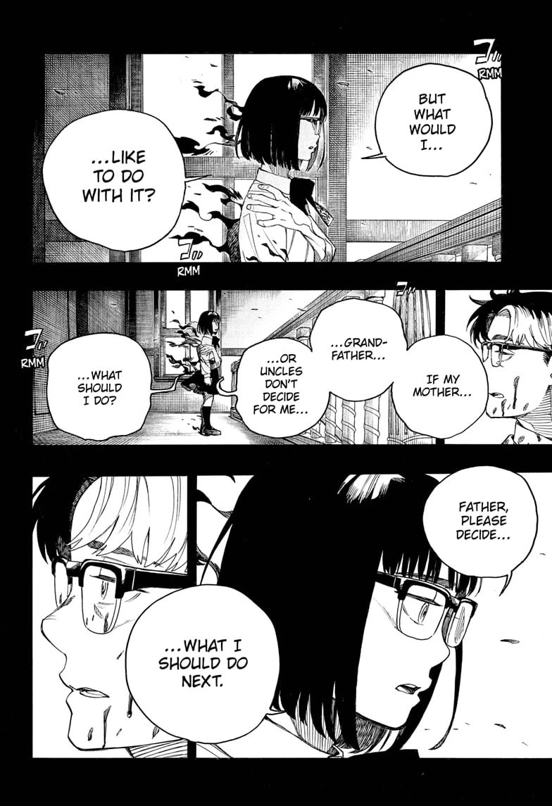Ao no Exorcist Chapter 163 page 8 - Chapter 163: Of One Cloth—To the Heart's Content