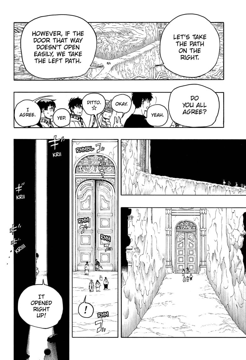 Ao no Exorcist Chapter 164 page 14 - Chapter 164: Of One Cloth—Confusion
