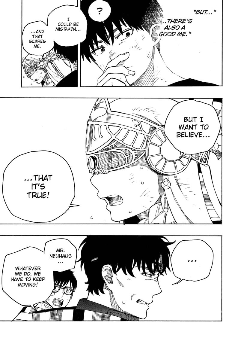 Ao no Exorcist Chapter 164 page 27 - Chapter 164: Of One Cloth—Confusion