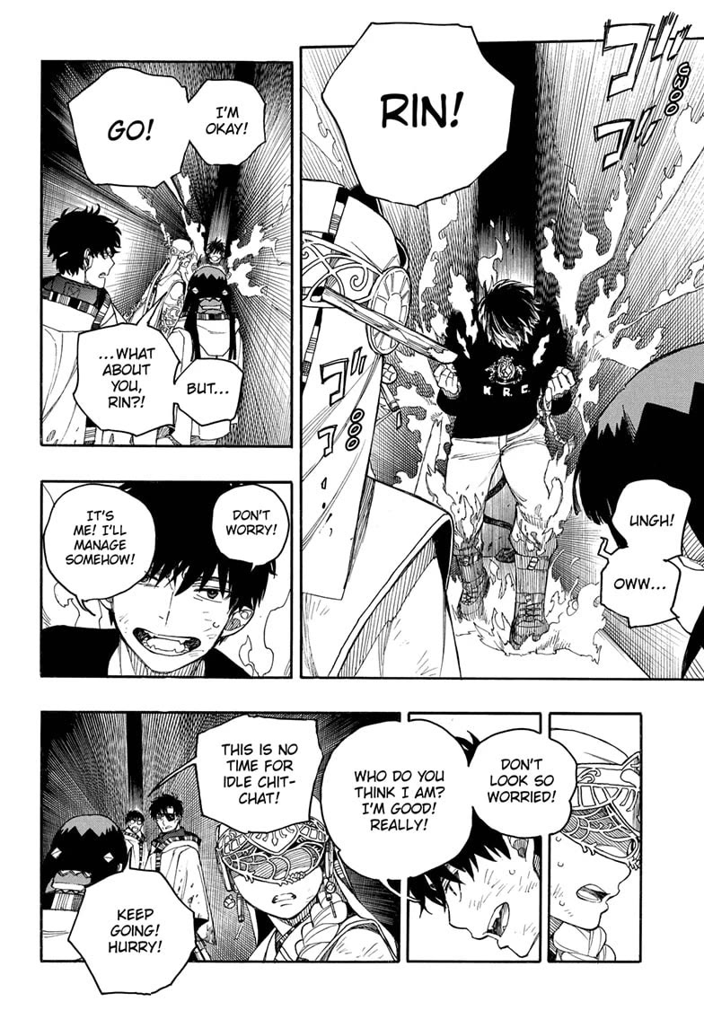 Ao no Exorcist Chapter 164 page 32 - Chapter 164: Of One Cloth—Confusion
