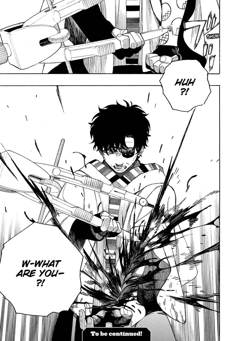 Ao no Exorcist Chapter 164 page 35 - Chapter 164: Of One Cloth—Confusion