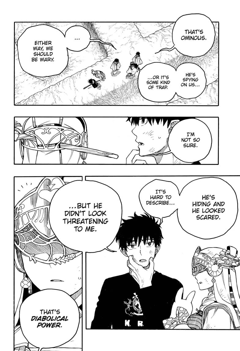 Ao no Exorcist Chapter 164 page 4 - Chapter 164: Of One Cloth—Confusion