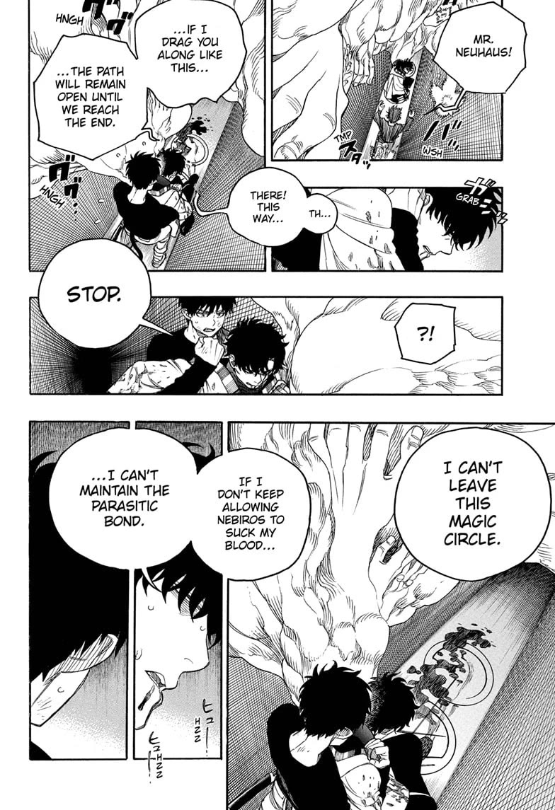 Ao no Exorcist Chapter 165 page 10 - Chapter 165: Of One Cloth—Going Ahead