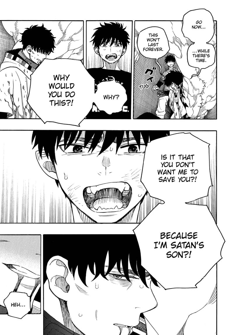 Ao no Exorcist Chapter 165 page 11 - Chapter 165: Of One Cloth—Going Ahead