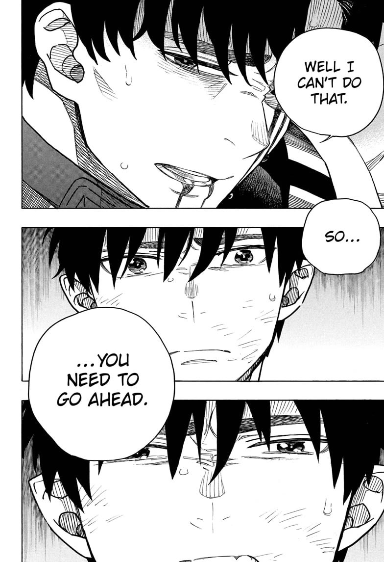 Ao no Exorcist Chapter 165 page 16 - Chapter 165: Of One Cloth—Going Ahead
