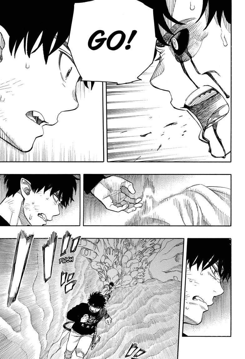 Ao no Exorcist Chapter 165 page 17 - Chapter 165: Of One Cloth—Going Ahead
