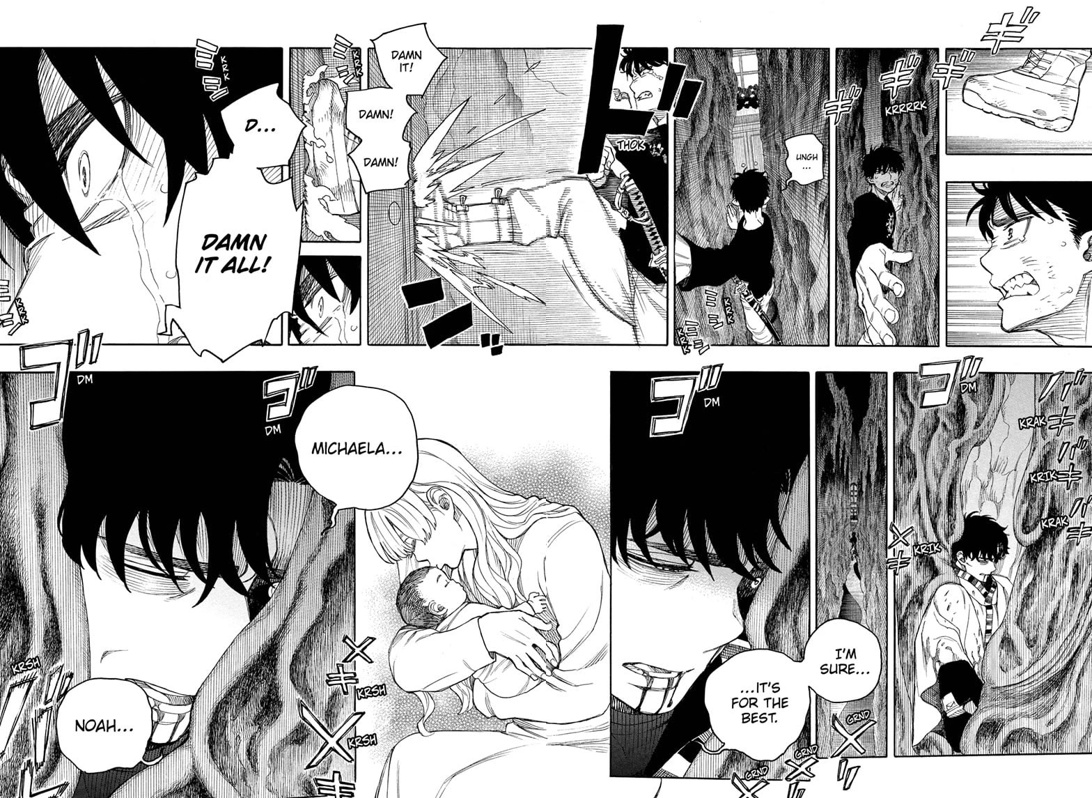 Ao no Exorcist Chapter 165 page 18 - Chapter 165: Of One Cloth—Going Ahead