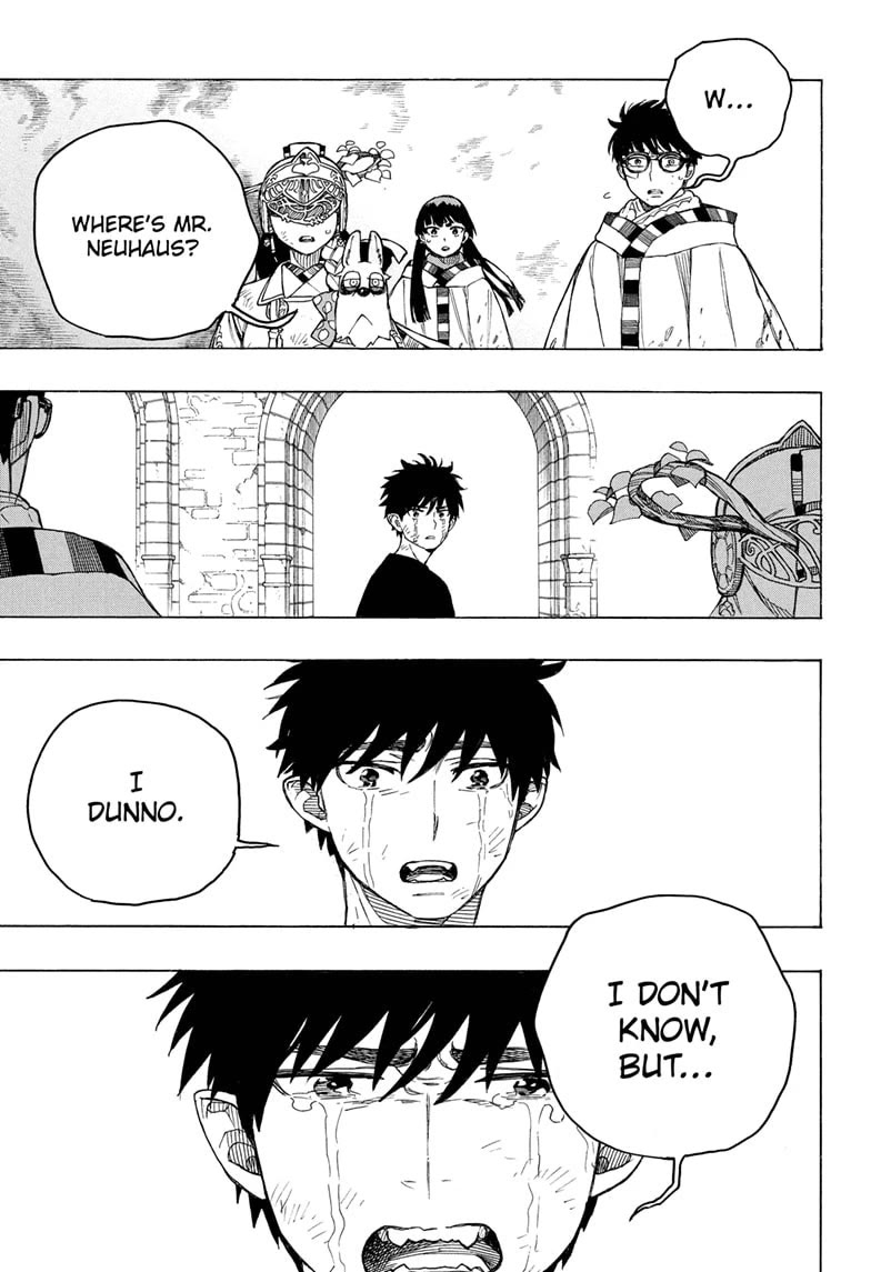 Ao no Exorcist Chapter 165 page 20 - Chapter 165: Of One Cloth—Going Ahead