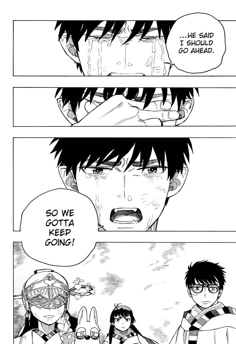 Ao no Exorcist Chapter 165 page 21 - Chapter 165: Of One Cloth—Going Ahead