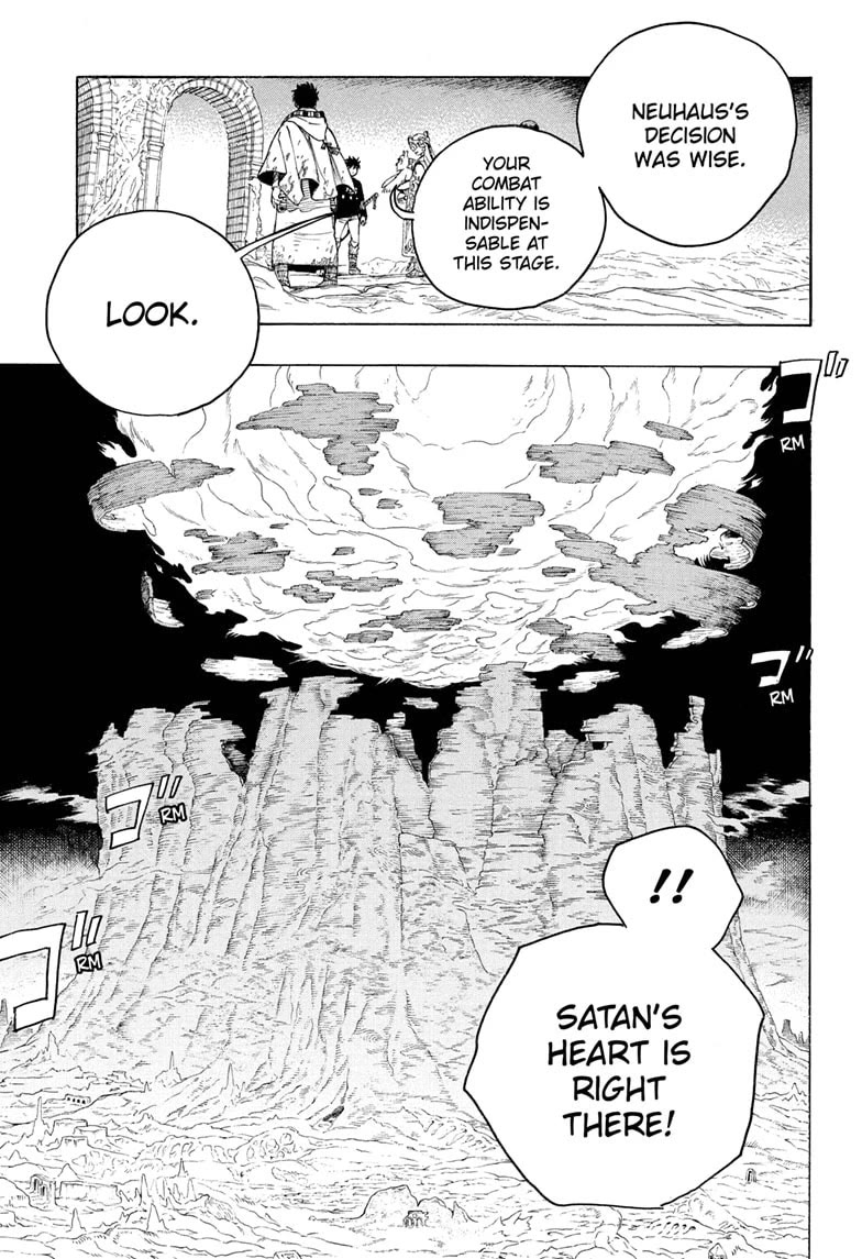 Ao no Exorcist Chapter 165 page 22 - Chapter 165: Of One Cloth—Going Ahead
