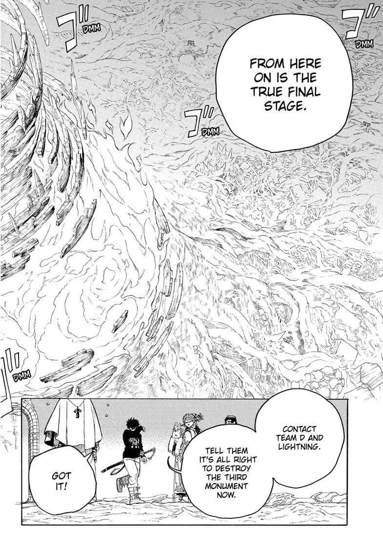 Ao no Exorcist Chapter 165 page 23 - Chapter 165: Of One Cloth—Going Ahead