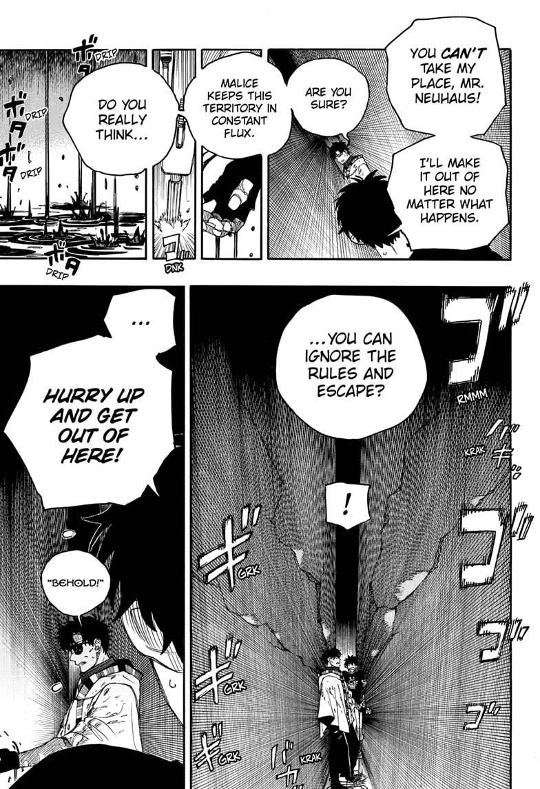 Ao no Exorcist Chapter 165 page 5 - Chapter 165: Of One Cloth—Going Ahead